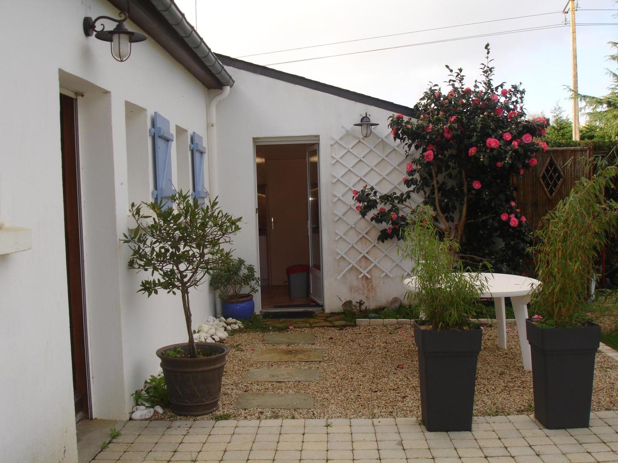 Grand Studio Duplex Avec Jardin La Trinité-sur-Mer Exteriör bild