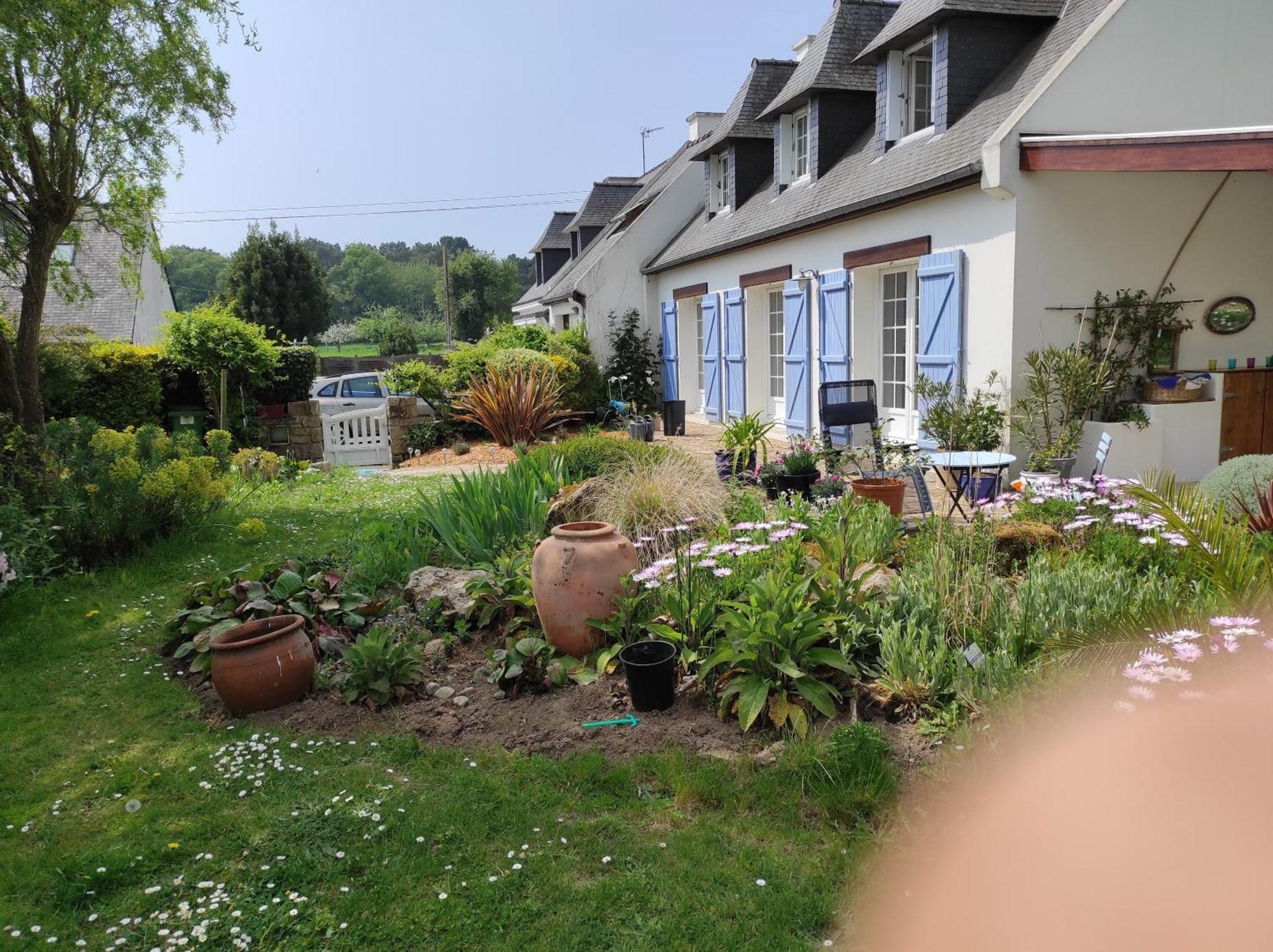 Grand Studio Duplex Avec Jardin La Trinité-sur-Mer Exteriör bild